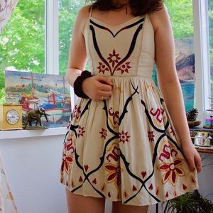 Free People Embroidered Dress